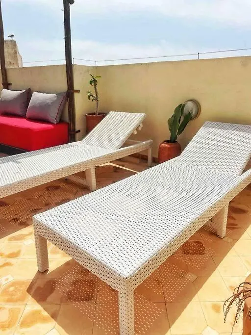Ferienhaus Home With Rooftop In The Center Of Essaouira Marokko